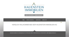 Desktop Screenshot of hauenstein-immo.ch